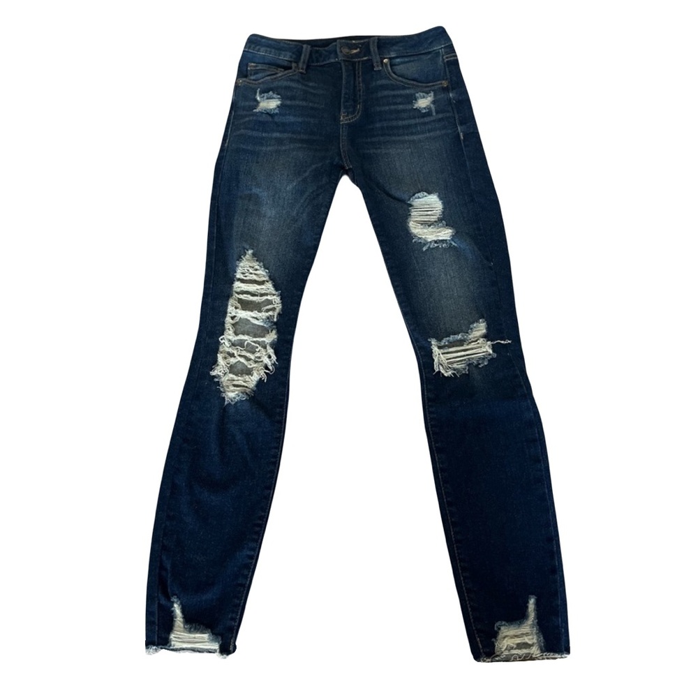 Fashion nova ripped skinny jeans